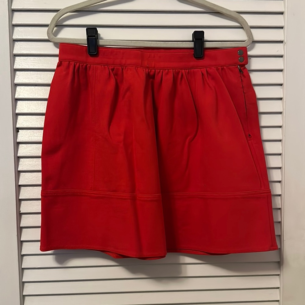 Madewell size 10 red skirt.